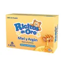 Ricitos Oro Jabón En Barra Miel Y Argán 90 G