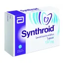 Synthroid 137 Mcg Con 30 Tabletas