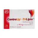 Controlip Trilipix 45 Mg Con 30 Cápsulas