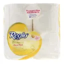 Regio luxury almond touch papel higiénico 4 piezas bolsa