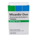 Micardis Duo 40/10 Mg Con 28 Tabletas