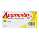 Augmentin 12H Amoxicilina Ácido Clavulánico 875/125 Mg Con 14 Tabletas