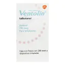 Ventolin 100 Mcg 200 Dosis Con Dispositivo Inhalador