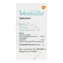 Ventolin 100 Mcg 200 Dosis Con Dispositivo Inhalador