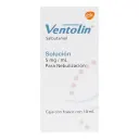 Ventolin 5 Mg Solución Para Inhalación Con 10 Ml