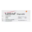 Lamictal 100 Mg Con 28 Tabletas Sabor Grosella