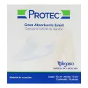 Protec Gasa Absorbente Estéril 20X12Cm 10 Piezas 