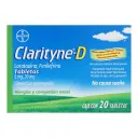 Clarityne D 5/30 Mg Con 20 Tabletas