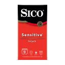 Sico Sensitive Condones De Látex 9 Piezas