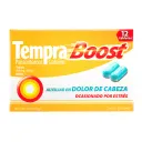 Tempra Boost 500/65 Mg Con 12 Tabletas