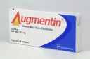 Augmentin Amoxicilina Ácido Clavulánico 500/125 Mg Con 20 Tabletas