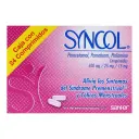 Syncol 500/25/15 Mg Con 24 Comprimidos