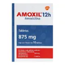 Amoxil 12H Amoxicilina 875 Mg Con 10 Tabletas