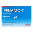 Penamox Amoxicilina 1 G Con 12 Tabletas