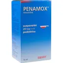 Penamox Amoxicilina 250 Mg Suspensión Pediátrica Con 75 Ml