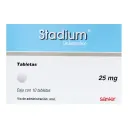 Stadium 25 Mg Con 10 Tabletas