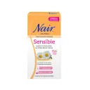 Nair Tiras De Cera Fría Corporal Piel Sensible 40 Tiras