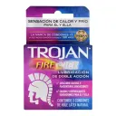 Trojan Fire-Ice Condones Con 3 Piezas
