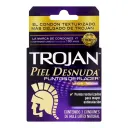 Trojan Piel Desnuda Condones Con 3 Piezas