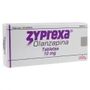 Zyprexa 10 Mg Con 14 Tabletas
