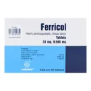 Ferricol 30/0.500 Mg Con 30 Tabletas