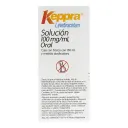 Keppra 100 Mg Con 150 Ml De Solución Oral