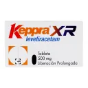 Keppra Xr 500 Mg Con 60 Tabletas Liberación Prolongada