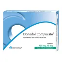 Donodol Compuesto 125/10 Mg Con 20 Tabletas