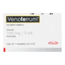 Venoferrum 100 Mg Solución Inyectable Con 1 Ampolleta