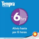 Tempra 160 Mg 6-11 Años 30 Tabletas Masticables Sabor Uva