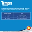 Tempra 160 Mg 6-11 Años 30 Tabletas Masticables Sabor Uva