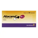 Atacand 16 Mg Con 28 Tabletas