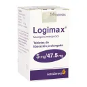 Logimax 5/47.5 Mg Con 14 Tabletas De Liberación Prolongada