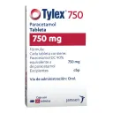 Tylex 750 750 Mg Con 20 Tabletas