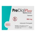 Pre Dial Plus 850 Mg Con 60 Tabletas
