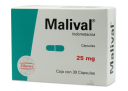 Malival 25 Mg Con 30 Cápsulas