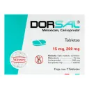 Dorsal 15/200 Mg Con 7 Tabletas