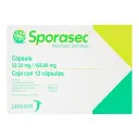 Sporasec 33.33/166.66 Mg Con 12 Cápsulas