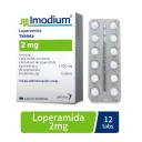Imodium 2 Mg Con 12 Tabletas