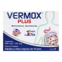 Vermox Plus 300/150 Mg Con 2 Tabletas