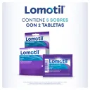 Lomotil 2 Mg Con 5 Sobres De 2 Tabletas