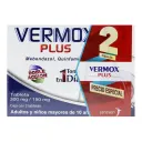 Vermox Plus 300/150 Mg Con 2 Tabletas Duopack