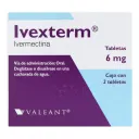Ivexterm 6 Mg Con 2 Tabletas