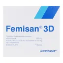 Femisan 3D Clindamicina Ketoconazol 800/100 Mg Con 3 Cápsulas
