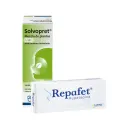 Repafet 10 Mg Con 10 Tabletas + Solvopret 34.5 G Jarabe Con 100 Ml
