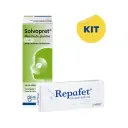 Repafet 10 Mg Con 20 Tabletas + Solvopret 34.5 G Jarabe Con 100 Ml