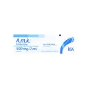 Amk Amikacina 500 Mg Con 1 Ampolleta De 2 Ml