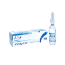 Amk Amikacina 500 Mg Con 1 Ampolleta De 2 Ml