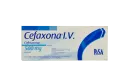 Cefaxona Iv Ceftriaxona 500 Mg Solución Inyectable Con Frasco Ámpula 5 Ml