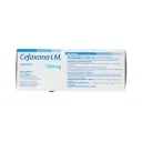 Cefaxona I.M. Ceftriaxona 500 Mg Con 1 Solución Inyectable